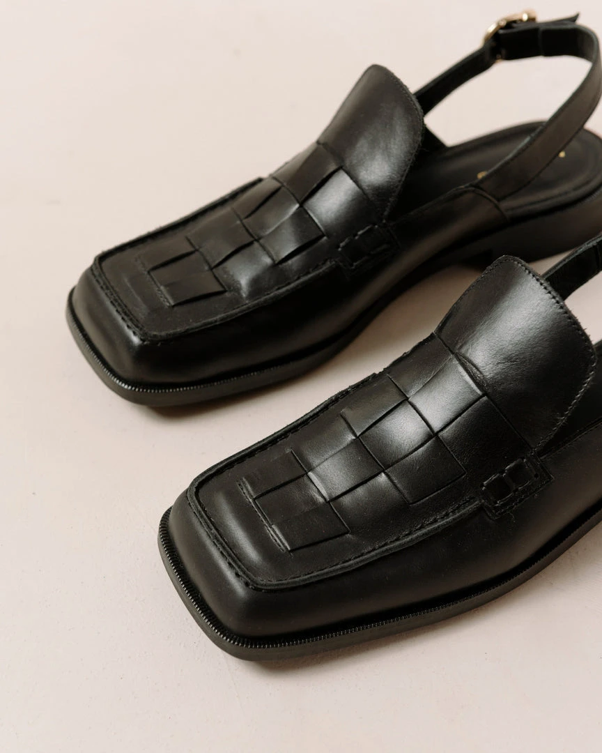 ALOHAS Abe Braided Black Shoes 12 ALOHAS Abe Braided Black Shoes