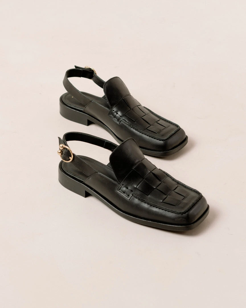 ALOHAS Abe Braided Black Shoes 11 ALOHAS Abe Braided Black Shoes