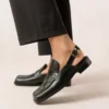 ALOHAS Abe Braided Black Shoes