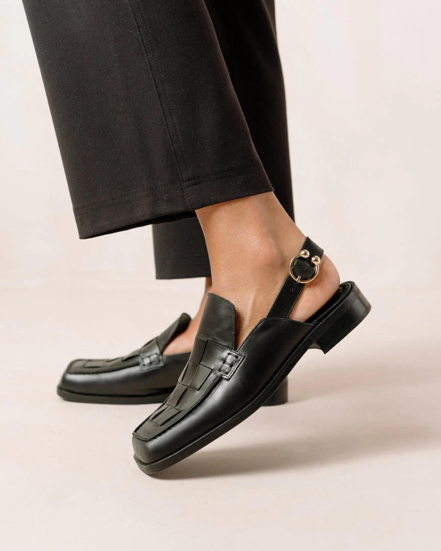 ALOHAS Abe Braided Black Shoes 1 ALOHAS Abe Braided Black Shoes