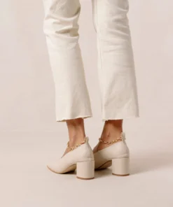 ALOHAS Agent Anklet Ivory Shoes