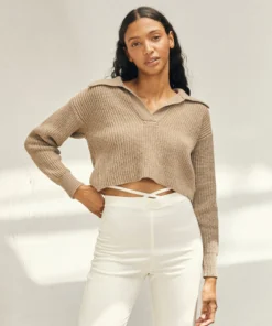 ALOHAS Airliner Sweater Nutmeg Clothing