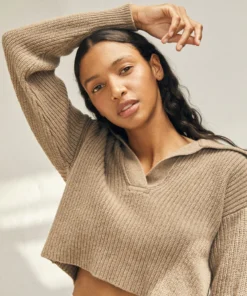 ALOHAS Airliner Sweater Nutmeg Clothing