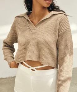 ALOHAS Airliner Sweater Nutmeg Clothing