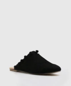ALOHAS Shoes Alex Pom Pom Black 7 ALOHAS Shoes Alex Pom Pom Black