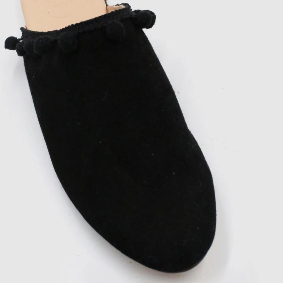 ALOHAS Shoes Alex Pom Pom Black 4 ALOHAS Shoes Alex Pom Pom Black