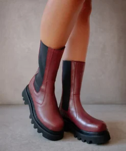 ALOHAS Shoes All Rounder Dark Burgundy