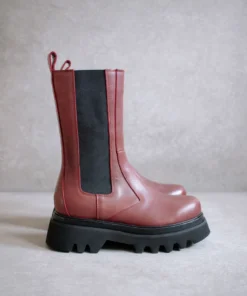 ALOHAS Shoes All Rounder Dark Burgundy 22 ALOHAS Shoes All Rounder Dark Burgundy