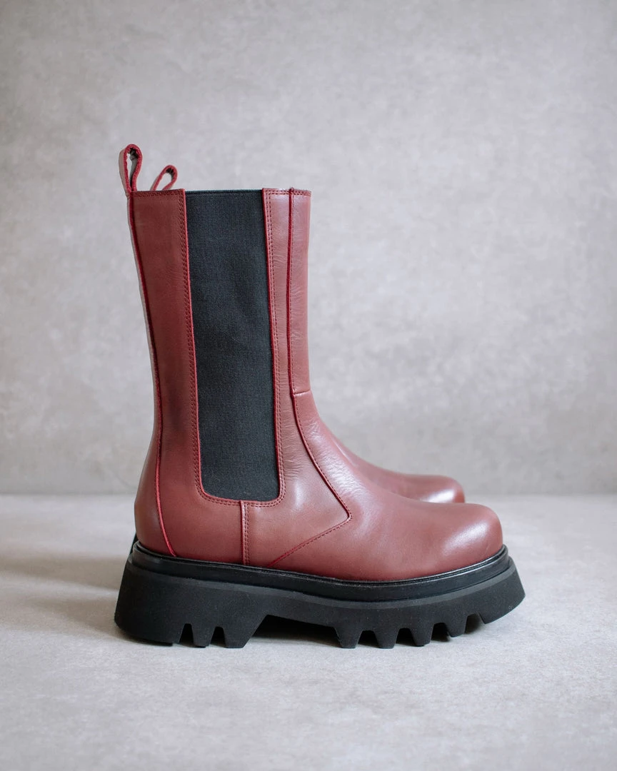 ALOHAS Shoes All Rounder Dark Burgundy 11 ALOHAS Shoes All Rounder Dark Burgundy