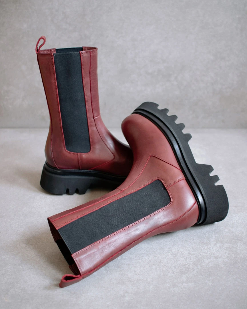 ALOHAS Shoes All Rounder Dark Burgundy 10 ALOHAS Shoes All Rounder Dark Burgundy