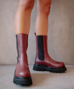 ALOHAS Shoes All Rounder Dark Burgundy 15 ALOHAS Shoes All Rounder Dark Burgundy