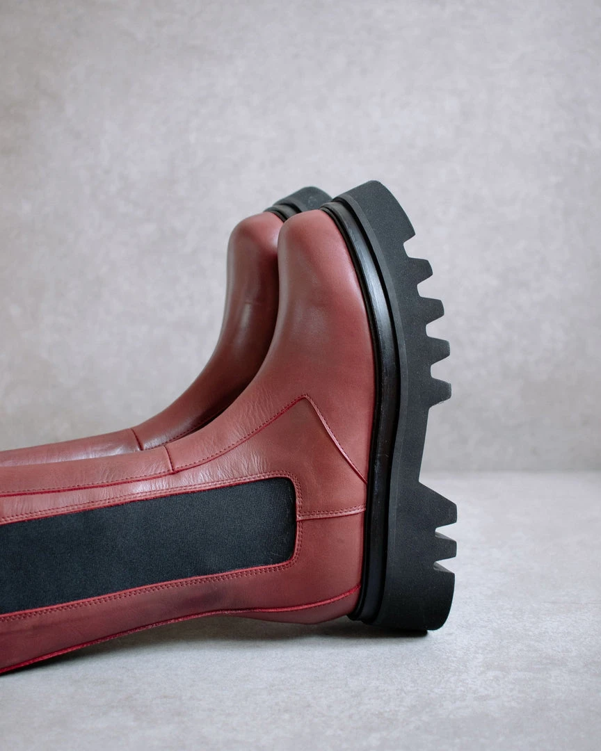 ALOHAS Shoes All Rounder Dark Burgundy 9 ALOHAS Shoes All Rounder Dark Burgundy