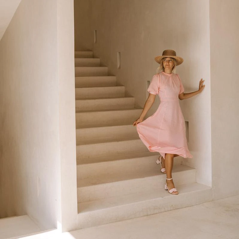 Shoes Alohas X Ellie Bullen Pink Pale 7 Shoes Alohas X Ellie Bullen Pink Pale