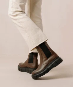 ALOHAS Armor Coffee Brown Shoes