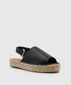 ALOHAS Back Strap Black Shoes 9 ALOHAS Back Strap Black Shoes