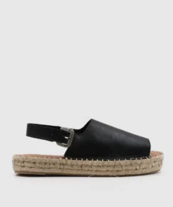 ALOHAS Back Strap Black Shoes 8 ALOHAS Back Strap Black Shoes