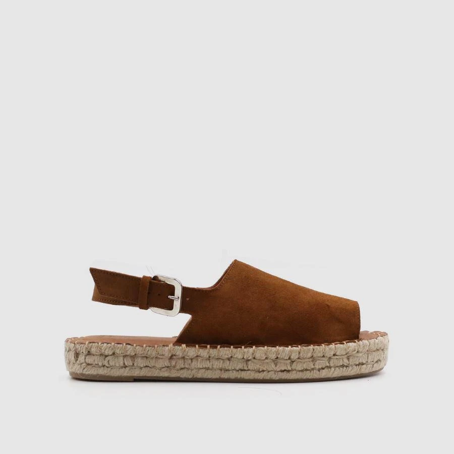 ALOHAS Shoes Back Strap Camel 3 ALOHAS Shoes Back Strap Camel