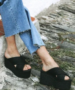 ALOHAS Bali Total Black Shoes