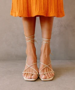 ALOHAS Shoes Bellini Ivory Sandal