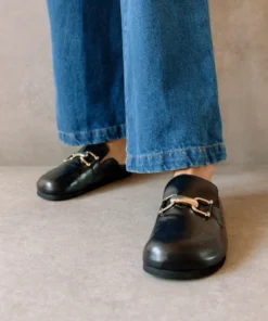 SVEGAN Benny Black Loafers Shoes