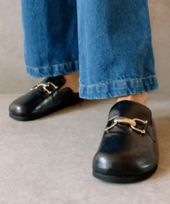 SVEGAN Benny Black Loafers Shoes