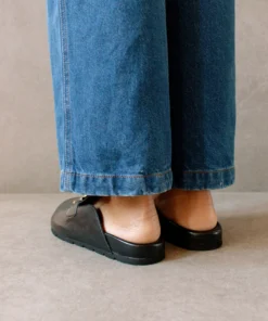 SVEGAN Benny Black Loafers Shoes