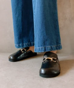 SVEGAN Benny Black Loafers Shoes