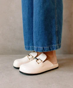 SVEGAN Benny Warm White Loafers