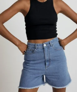 ALOHAS Clothing Berry Deep Blue Jeans