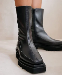 ALOHAS Shoes Block Total Black 13 ALOHAS Shoes Block Total Black