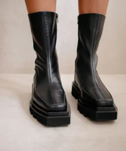 ALOHAS Shoes Block Total Black