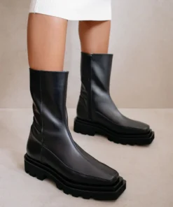 ALOHAS Shoes Block Total Black