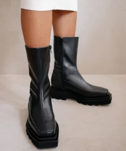 ALOHAS Shoes Block Total Black 14 ALOHAS Shoes Block Total Black