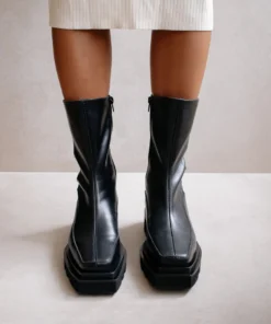 ALOHAS Shoes Block Total Black 12 ALOHAS Shoes Block Total Black