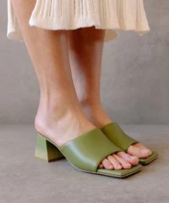 ALOHAS Shoes Brushed Degradé Evergreen Mellow Yellow Print