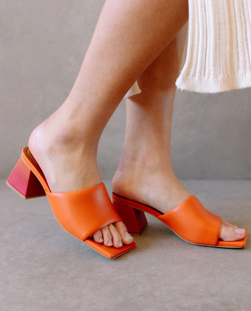 ALOHAS Brushed Degradé Pomelo Orange Magenta Print Shoes 5 ALOHAS Brushed Degradé Pomelo Orange Magenta Print Shoes