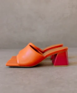 ALOHAS Brushed Degradé Pomelo Orange Magenta Print Shoes