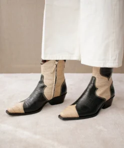 ALOHAS Buffalo Black And White Shoes