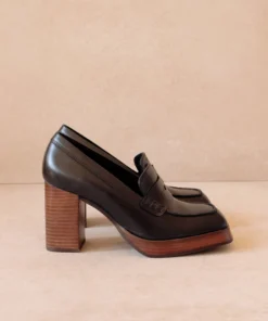 ALOHAS Busy Black Shoes