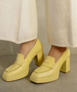 ALOHAS Busy Colorblock Mellow Yellow Shoes