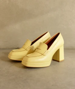 ALOHAS Busy Colorblock Mellow Yellow Shoes