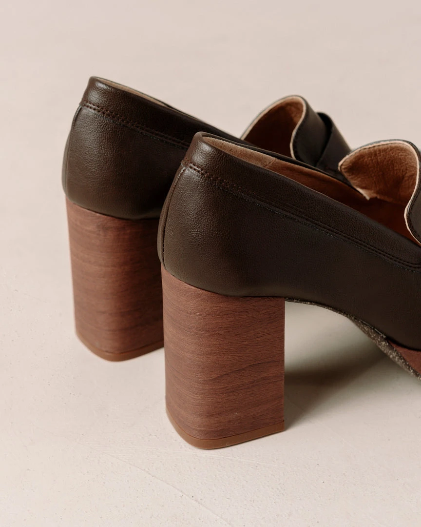 ALOHAS Shoes Busy Corn Coffee Brown 10 ALOHAS Shoes Busy Corn Coffee Brown