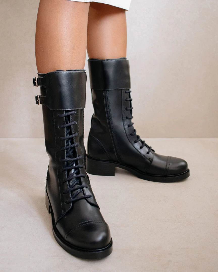 ALOHAS Shoes Cadillac Total Black 4 ALOHAS Shoes Cadillac Total Black