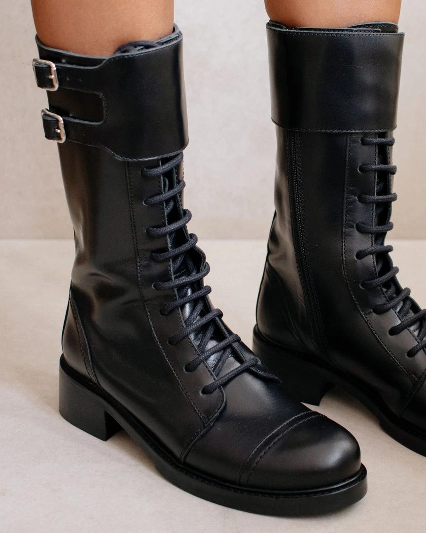 ALOHAS Shoes Cadillac Total Black 5 ALOHAS Shoes Cadillac Total Black