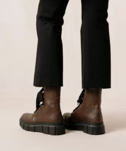 ALOHAS Can Can Coffee Brown Shoes