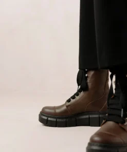 ALOHAS Can Can Coffee Brown Shoes