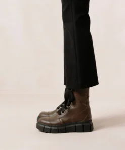 ALOHAS Can Can Coffee Brown Shoes