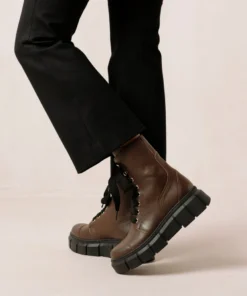 ALOHAS Can Can Coffee Brown Shoes