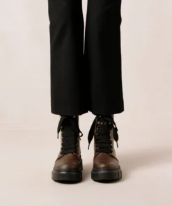 ALOHAS Can Can Coffee Brown Shoes