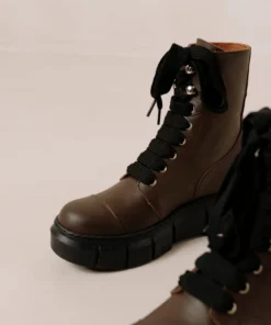 ALOHAS Can Can Coffee Brown Shoes